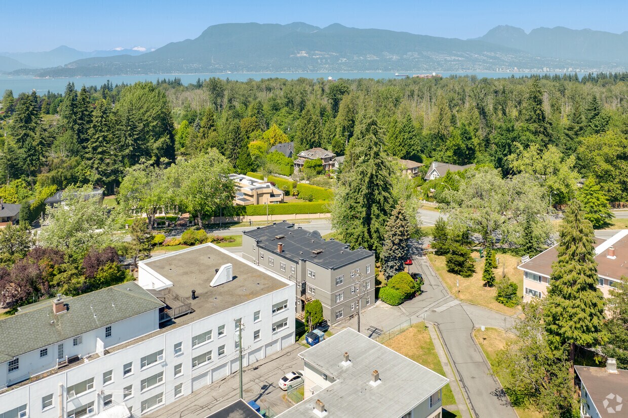 Photo aérienne - Universtiy Lodge Apartments