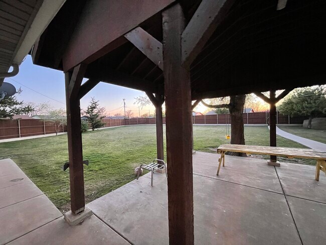 Backyard - 1028 Inman Dr
