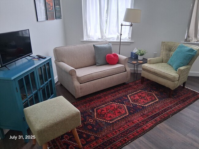 Sala de estar con sofá cama doble. - 818 12th St