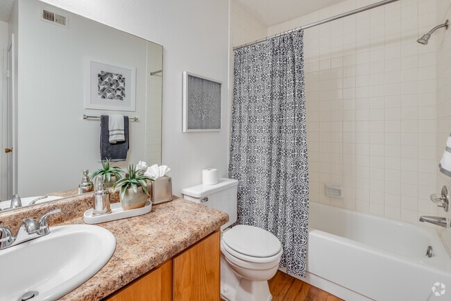 1BR, 1BA - 700SF - Restroom - Windsail Apartments