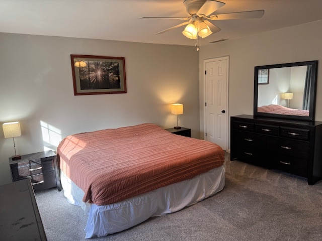 Master bedroom with two closets - 6 Southchase Dr