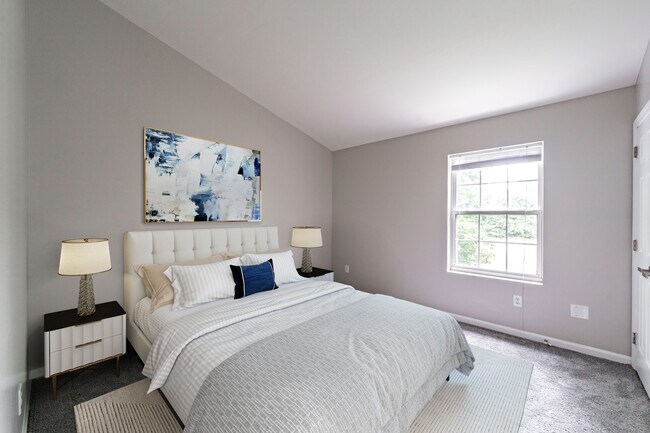 Dormitorio preparado - Hunt Apartments