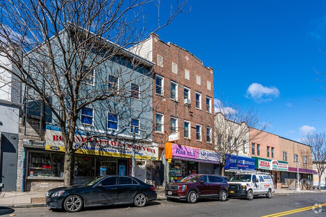 The business district offers retail stores for residents and visitors in West Brighton.