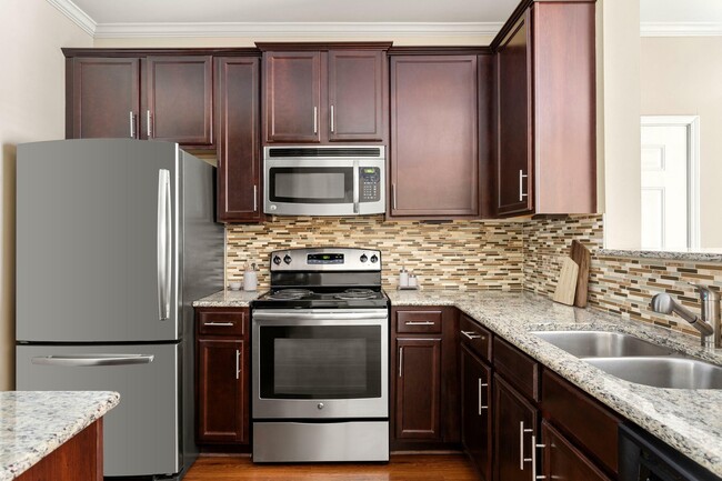 Claiborne Crossing - Kitchen with Optional Wine Fridge - Claiborne Crossing