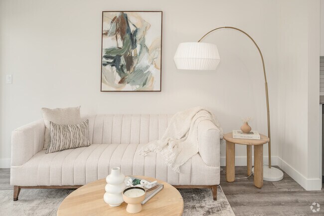 1 chambre, 1 salle de bain - 59 m² - Salon - North Point Apartments