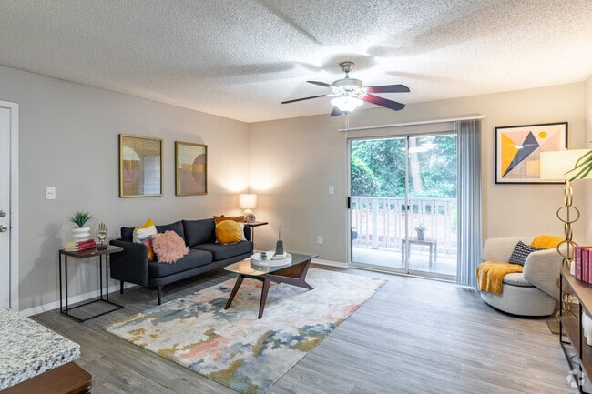 1HAB, 1BA - 870SF, sala de estar - Windmont Pointe