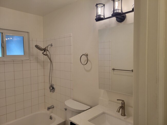 New lighting in bathroom - 783 Humboldt St