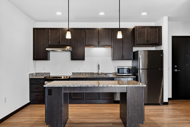 Cocina estilo R1 - Vicino Apartments