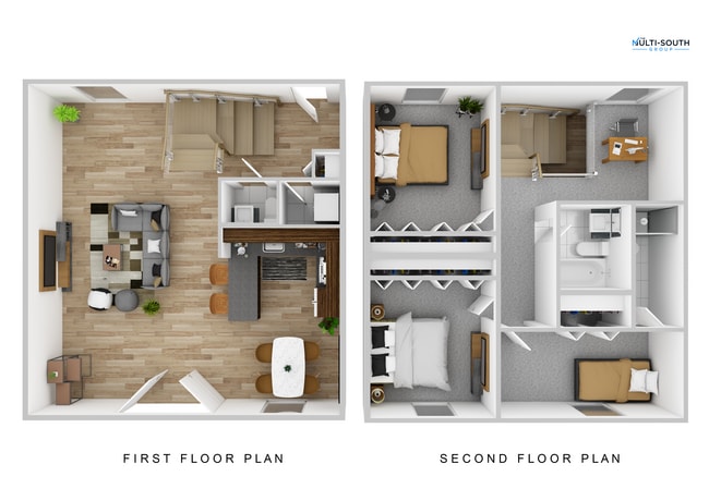 3x2.5 Townhouse - Emerald Square Apartments