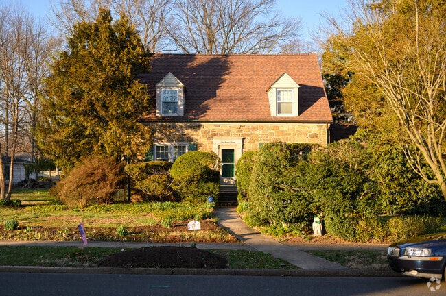 Cottage-style stone front Colonial homes are a hidden gem.