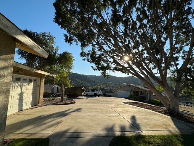 Breathtaking views all day everyday with a magical avacado orchard in surrounding hills. - 14396 Rios Canyon Rd