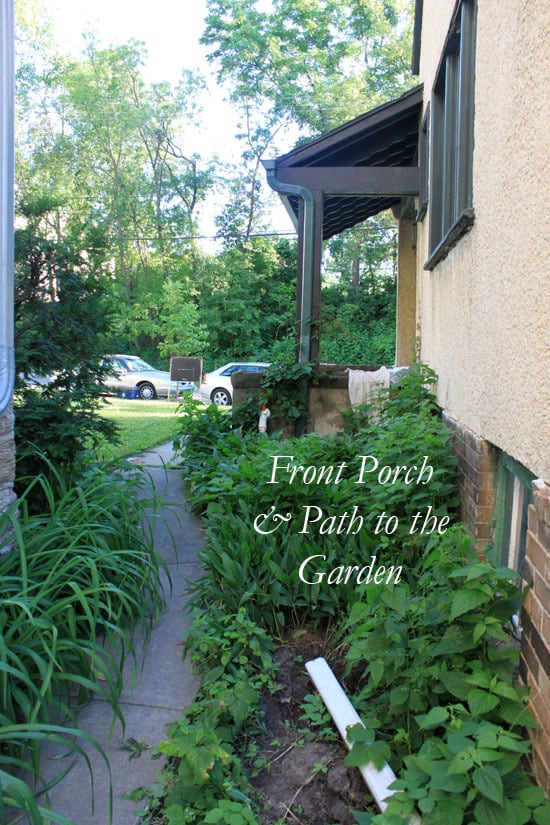 Path to Garden & Large Backyard - 23 Sidney Pl