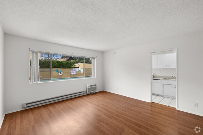 Studio - 500SF - Living Room - Hacienda Apartments
