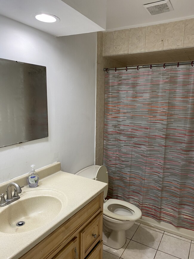 Bath - Has been repainted to light grey color (not shown) - 2104 Woodbridge Commons Way