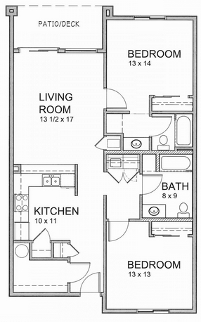 2BR/2BA - Canyon Crest Apartments