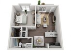 Magdalene 1 BR/1 BA Diamond