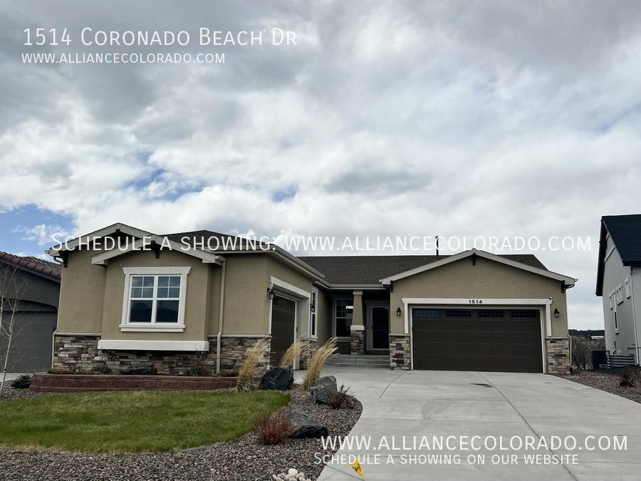 1514 Coronado Beach Dr, Monument, CO 80132 House Rental in Monument