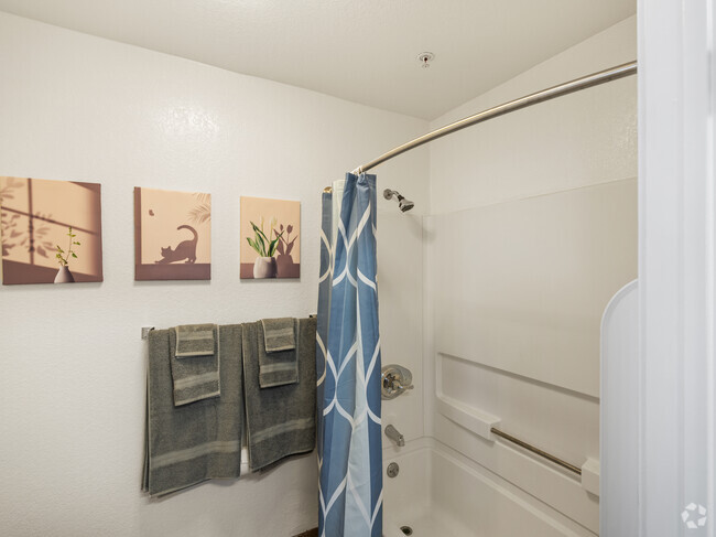 Bathroom with Modern Fixtures - St. George Apartments