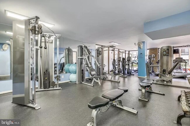 Gym in building - 118 Monroe St