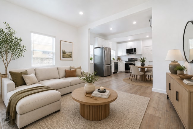 The furniture/decor in this image are virtual representations, intended to provide a visual example. - 4538 1/2 Dozier St Townhome