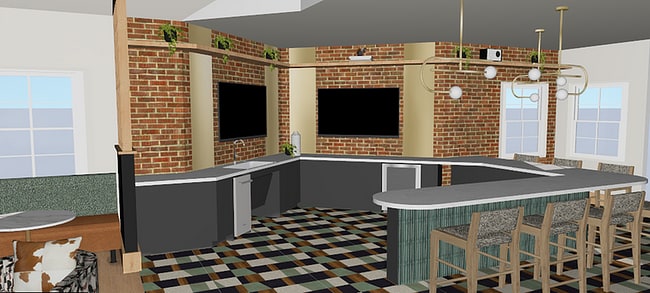 Kitchen2 - The Jane at College Station Apartments