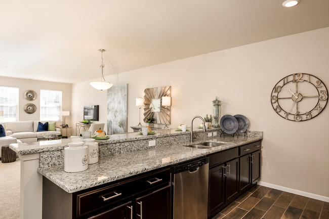 Granite Countertops Throughout - Parkways of Auburn Hills