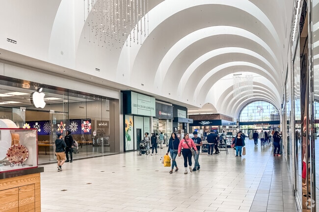 Shop at over one hundred retailers inside of the Los Cerritos Center Mall in Cerritos, CA.