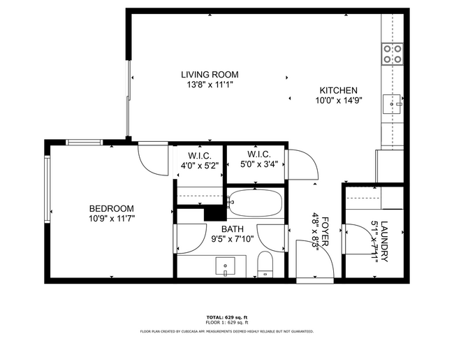Interior Photo - 1 Bedroom & 1 Bedroom + Den at UC!