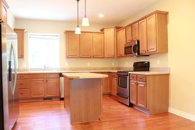 Kitchen with Island - 5828 Okemos Rd