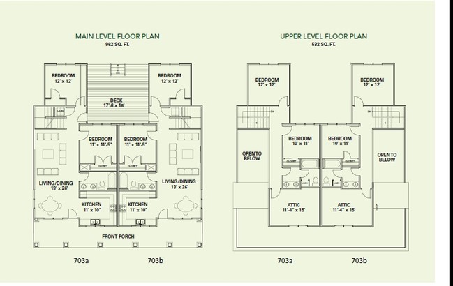 Floorplan - 703-732 N Columbia St