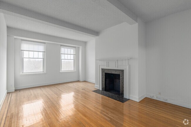 1BR, 1BA - 864SF - Sala de estar - McCallum Apartments
