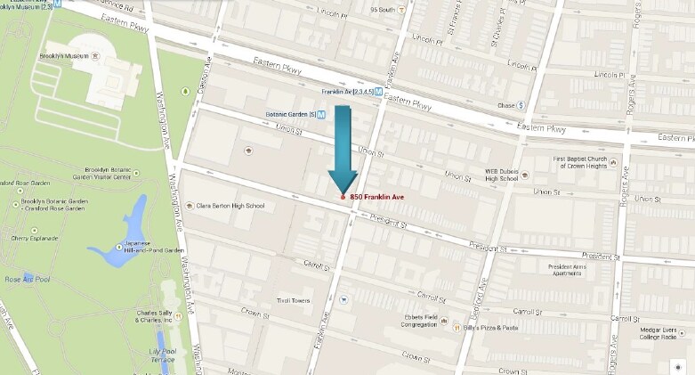 Aerial Photo - 850 Franklin Ave