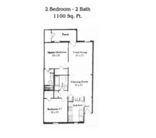 2BR/2BA - Parkview at Britt David