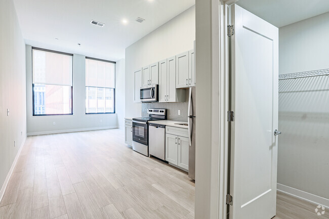 Kitchen/Living | Loft/1BA | LB - LiveWell Apartments