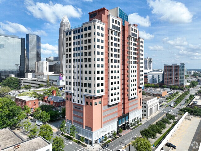 Second Ward is home to many high rise buildings of businesses and condos throughout the area.