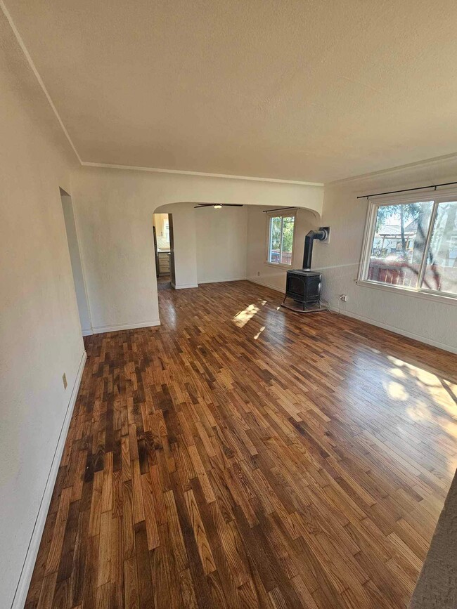 Original hardwood floors, newly refinished - 1410 S 46th St
