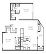 Two Bed / Two Bath