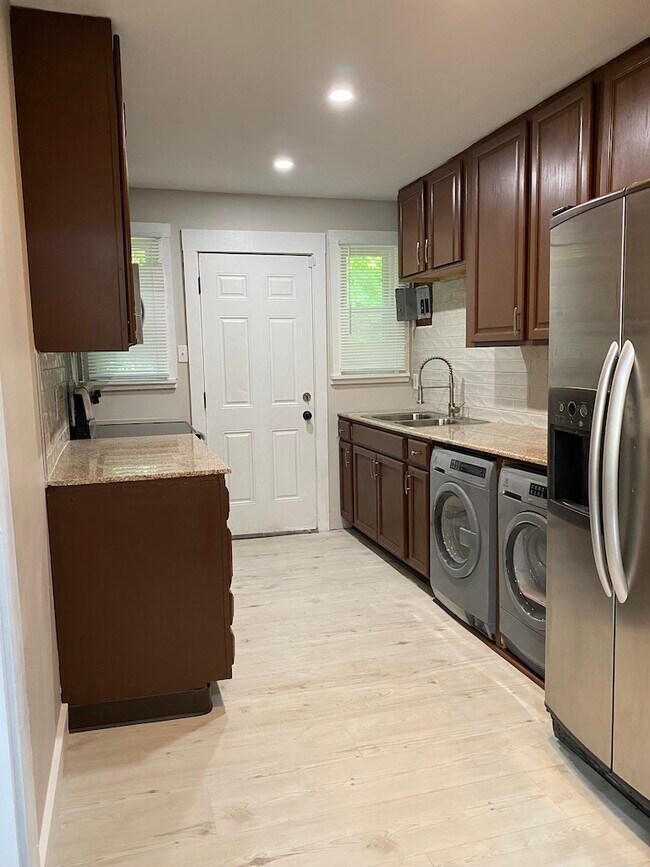 Kitchen with stainless steel appliances - 2813 Columbus Cir