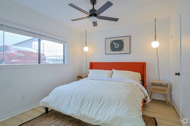 2 habitaciones, 1 baño - 900 pies cuadrados - Dormitorio principal - Azulina Gardens