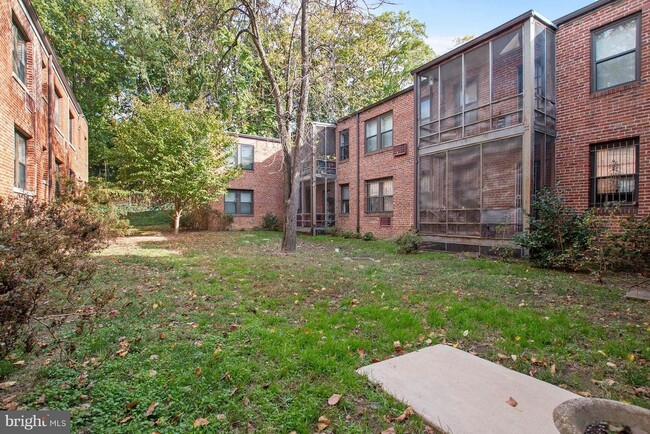 Private, enclosed courtyard for residents - 3719 12th St NE