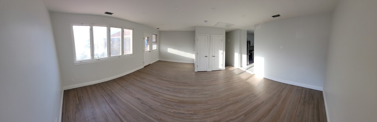 Den/Living with Balcony Access - 2345 E 1st St