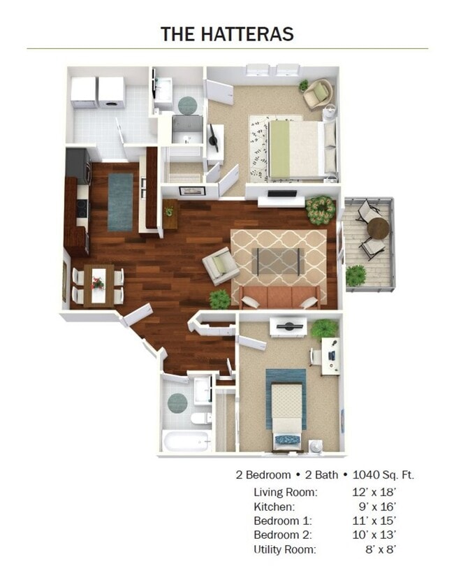 Interior Photo - Kitty Hawk Apartments