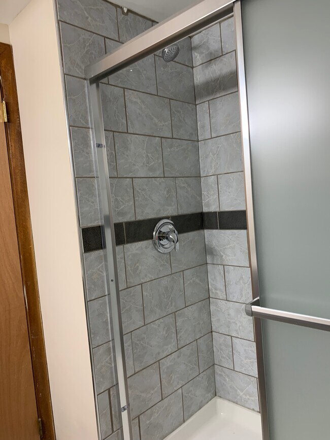New shower - 6136 S Narragansett Ave
