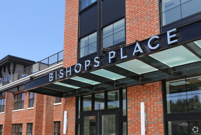 Bishops Place main entrance - Bishops Place Apartments
