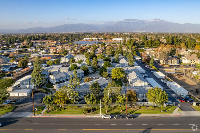 Aerial Photo - Brittany Park Townhomes