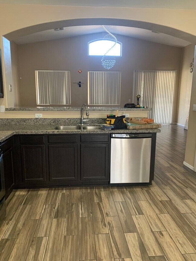 Open Kitchen with Dishwasher - 5532 W Red Rock Ridge St