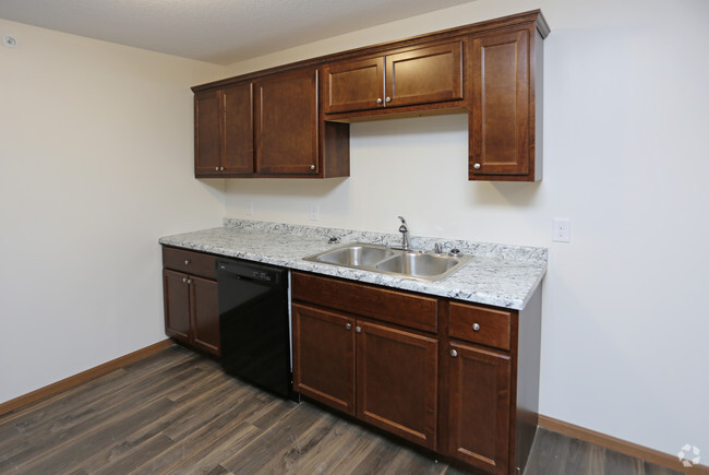 Two Bedroom Kitchen - Plymouth Commons