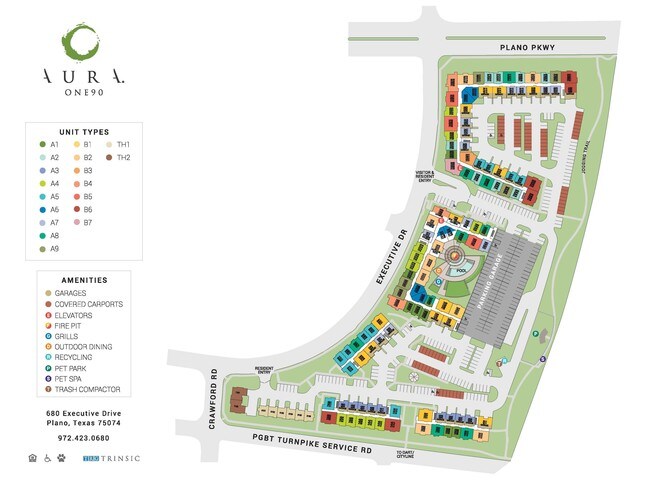 Aura One90 Apartments Plano Tx Building Photo Aura One90