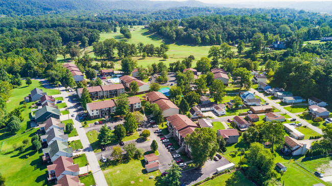 Aerial View - Country Club Apartments