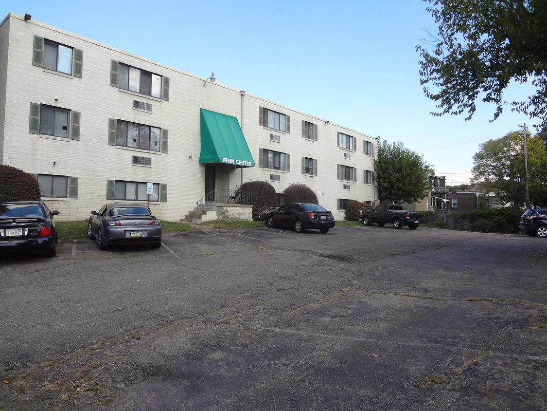 Rear- from parking - 245 Center Ave
